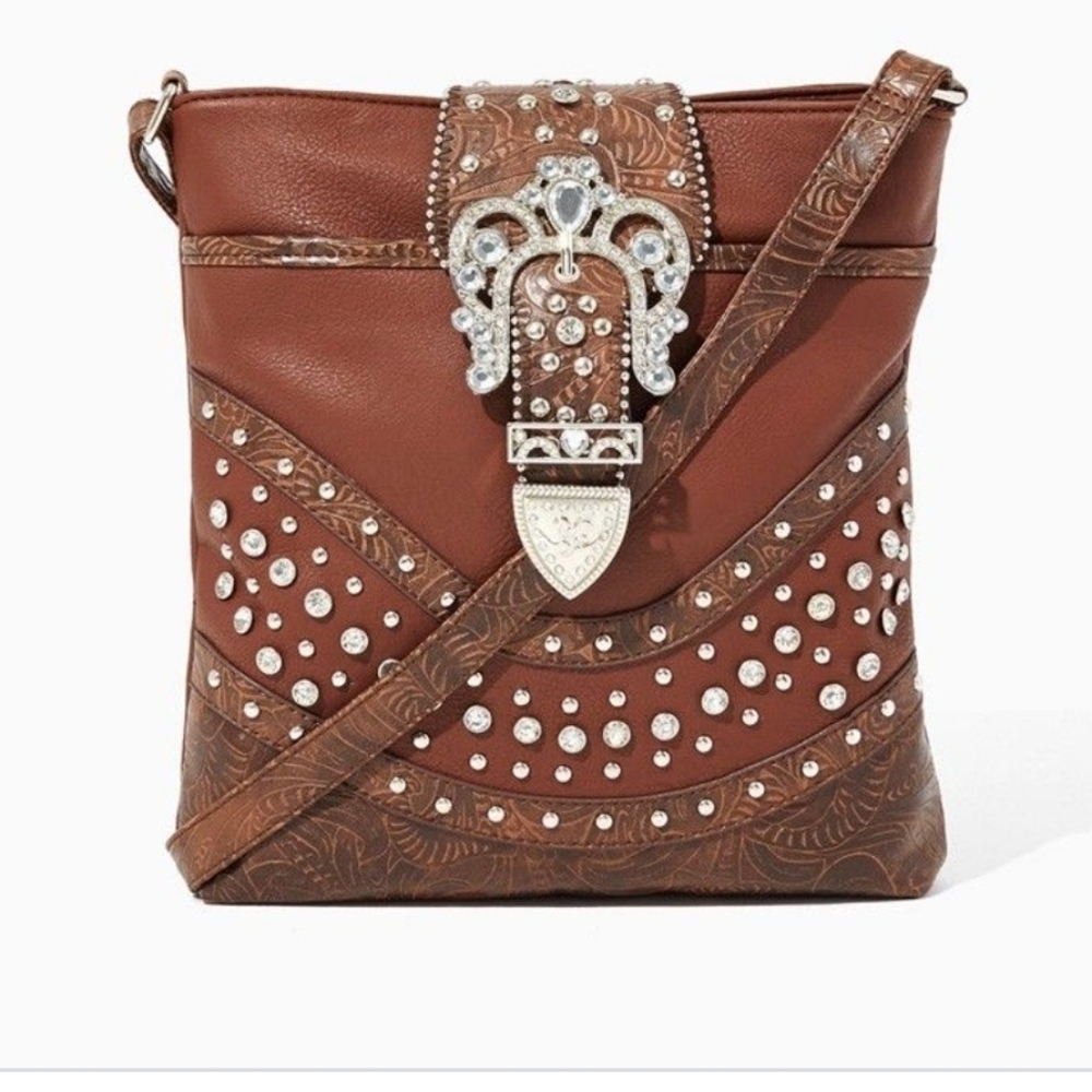 Charming Charlie's country girl crossbody bag